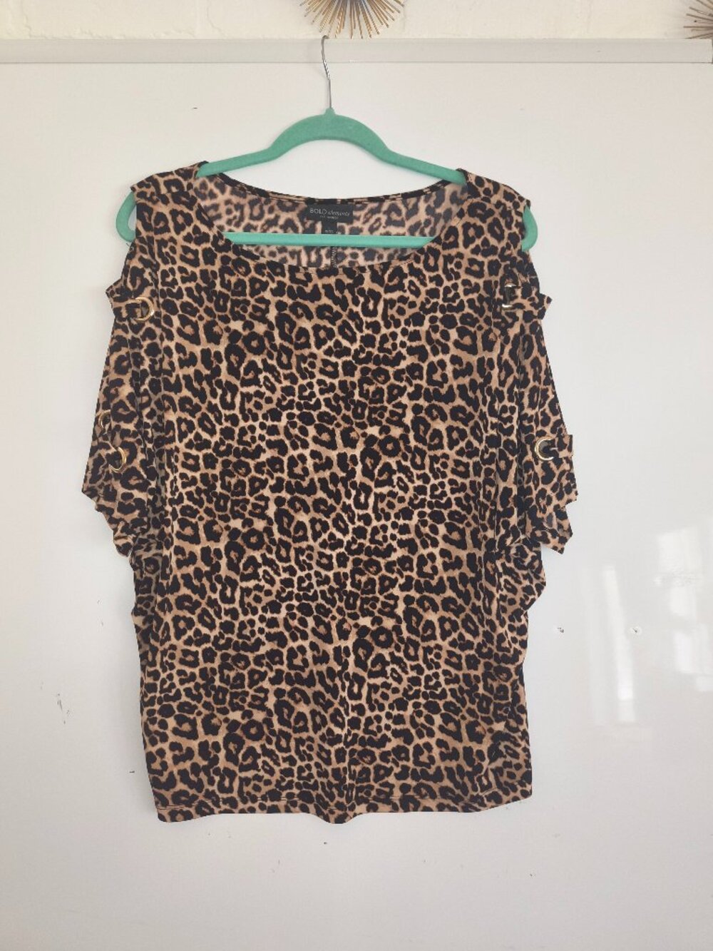Bold Elements Animal Print Blouse